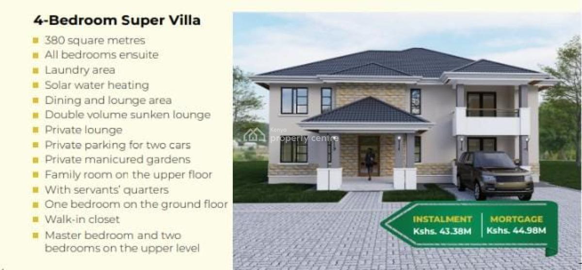 3 and 4 Bedroom Maisonettes, Lukenya, Athi River, Machakos, House for Sale