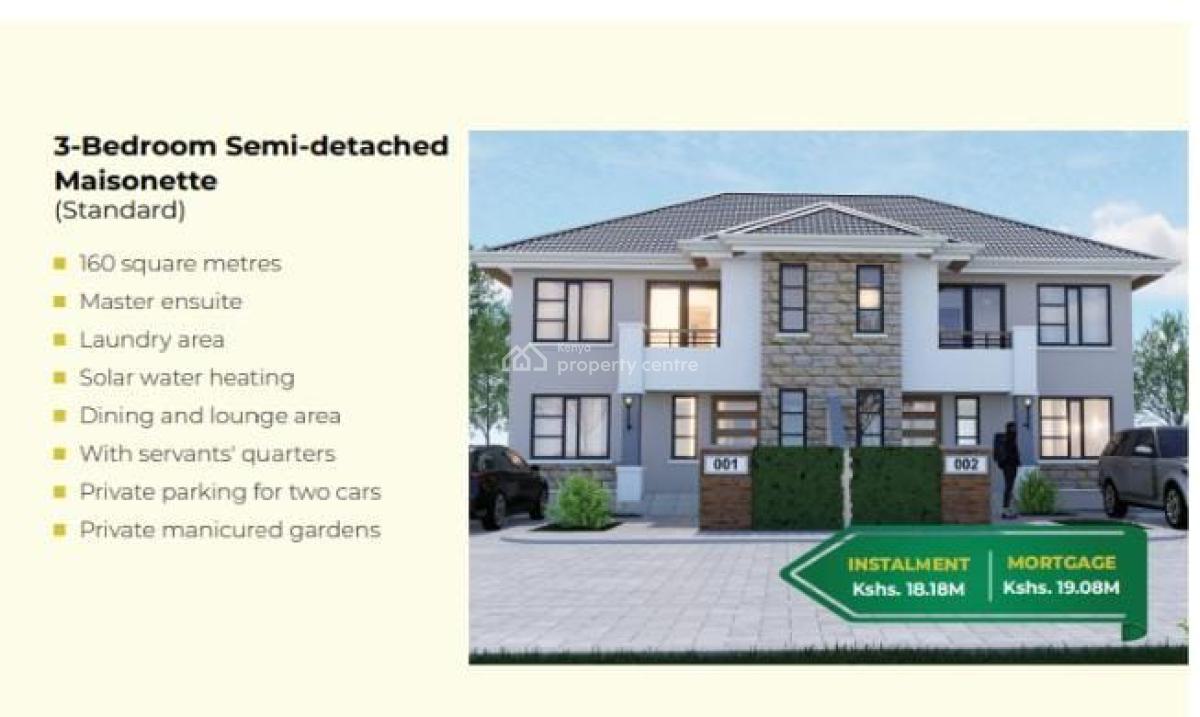 3 and 4 Bedroom Maisonettes, Lukenya, Athi River, Machakos, House for Sale