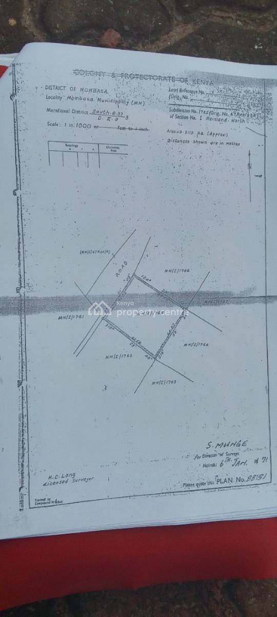 0.3113 Ha. Property with a Dilapidated Block and a Swimming Pool in Ny, Nyali Mombasa, Nyali, Mombasa, Commercial Property for Sale