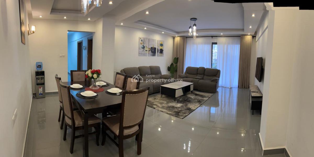 3 Bedroom Furnished Apartment, Rose Avenue, Kilimani, Nairobi, Apartment for Rent