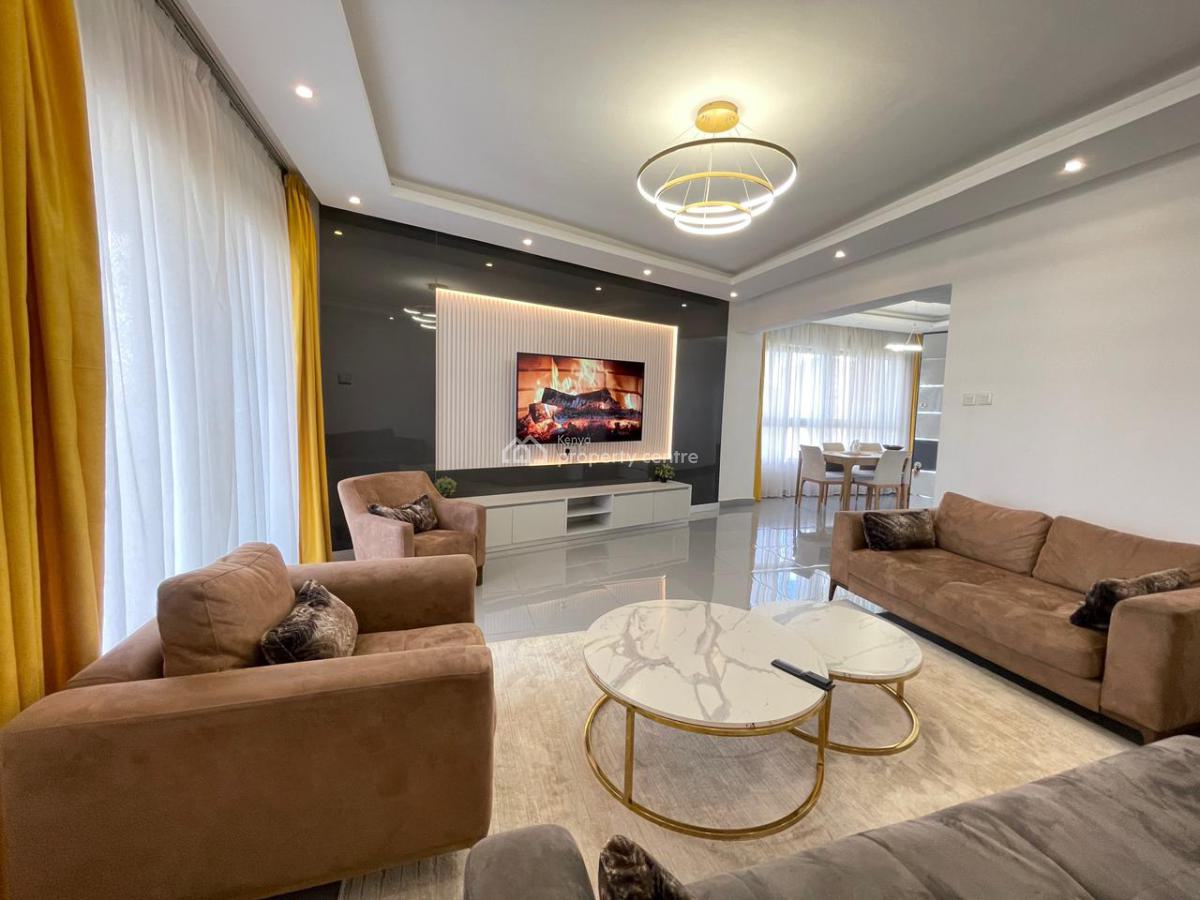 3 Bedroom Fully Furnished, Rose Avenue, Kilimani, Nairobi, Apartment for Rent