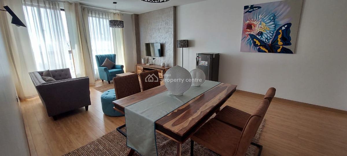Modern 1 Bedroom Fully Furnished and Serviced Apartment., Kirichwa Gardens, Kilimani, Nairobi, Apartment for Rent