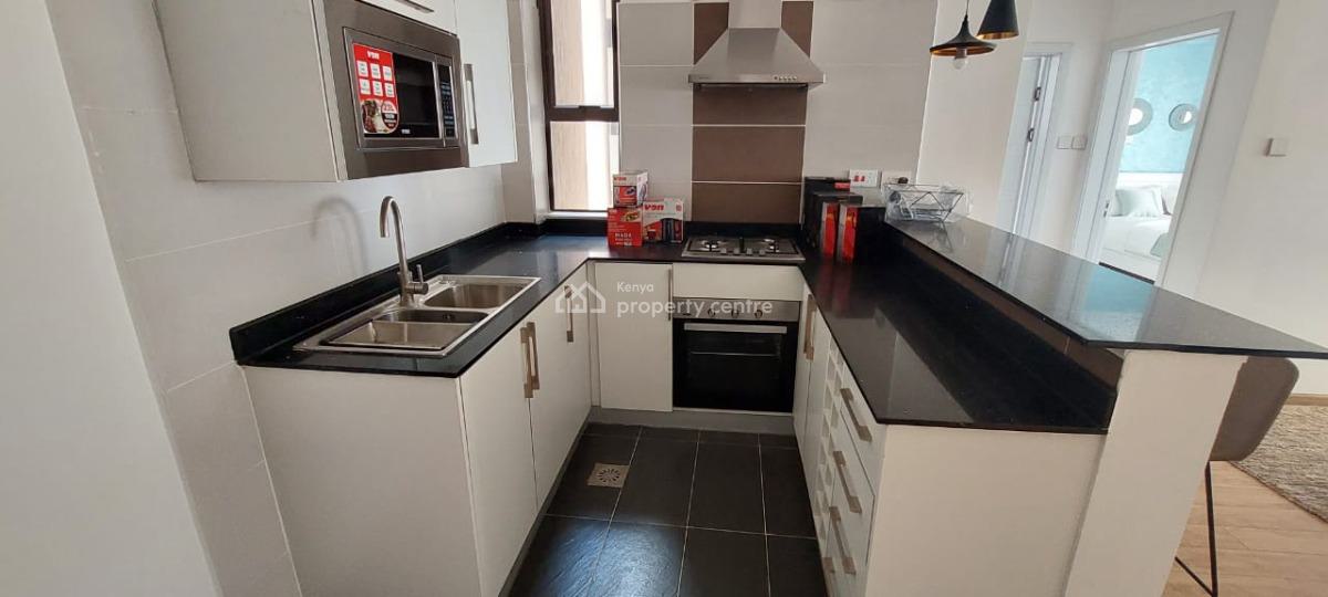 Modern 1 Bedroom Fully Furnished and Serviced Apartment., Kirichwa Gardens, Kilimani, Nairobi, Apartment for Rent