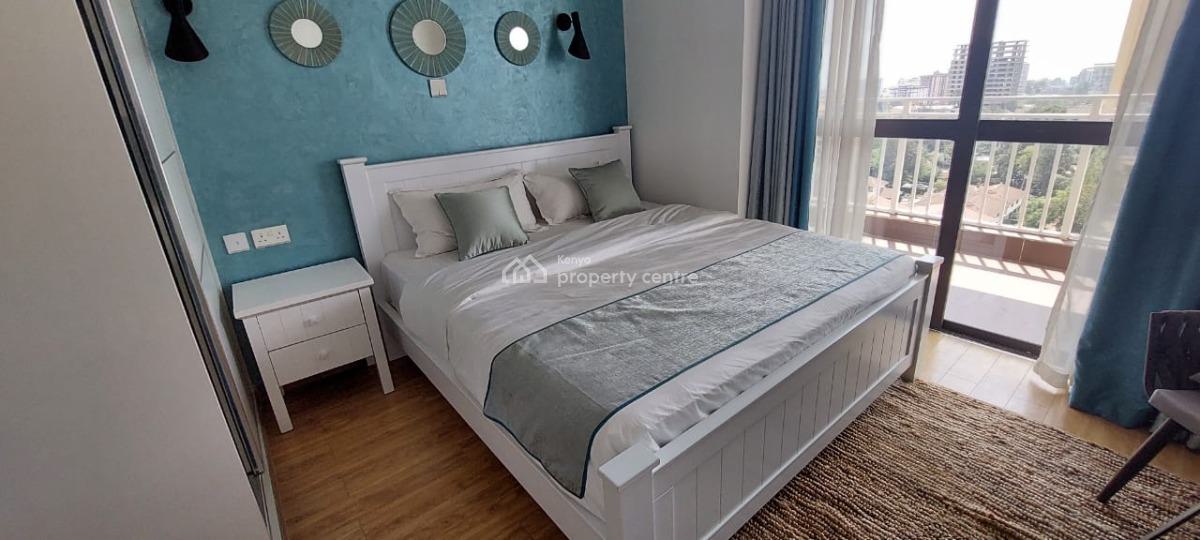 Modern 1 Bedroom Fully Furnished and Serviced Apartment., Kirichwa Gardens, Kilimani, Nairobi, Apartment for Rent