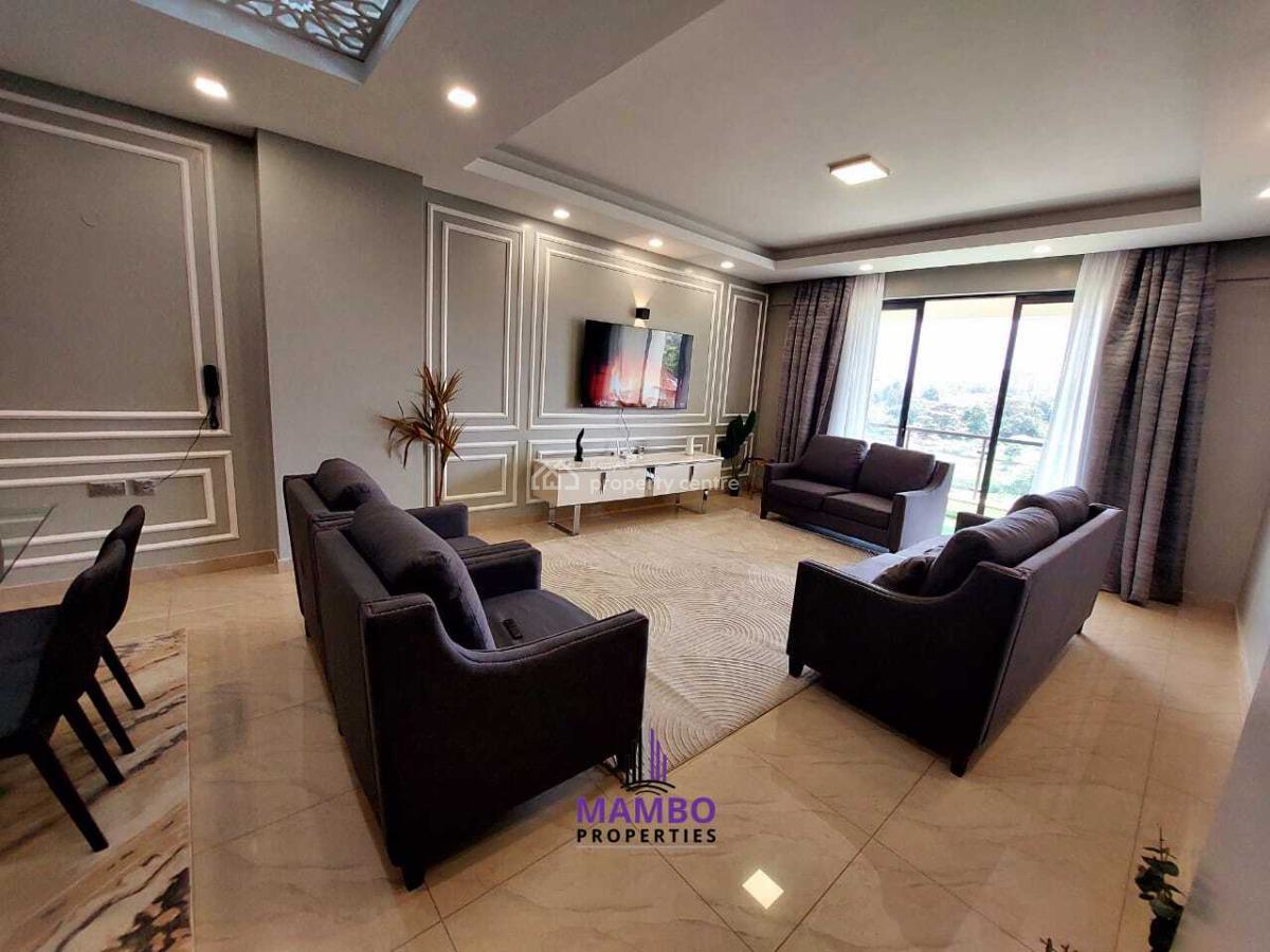 Modern 2 Bedroom Furnished and Serviced Apartment., Kileleshwa, Nairobi, Apartment for Rent