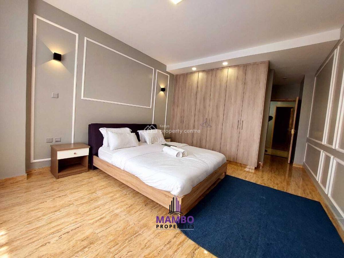 Modern 2 Bedroom Furnished and Serviced Apartment., Kileleshwa, Nairobi, Apartment for Rent
