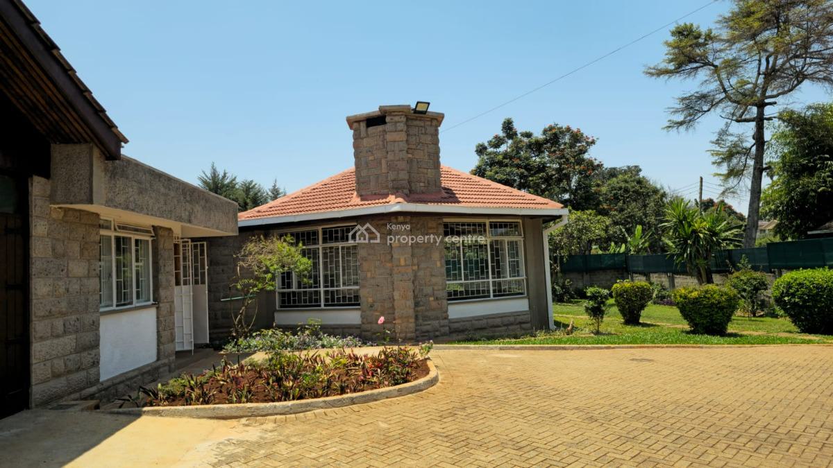 Spacious & Well-maintained 4-bedroom Bungalow in Loresho, Loresho, Loresho, Westlands, Nairobi, Terraced Bungalow for Rent