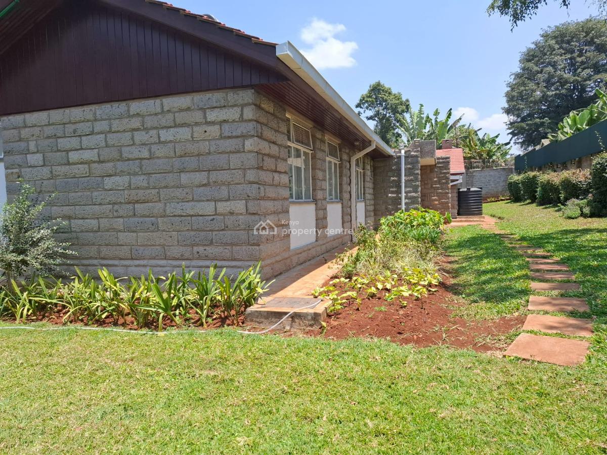 Spacious & Well-maintained 4-bedroom Bungalow in Loresho, Loresho, Loresho, Westlands, Nairobi, Terraced Bungalow for Rent