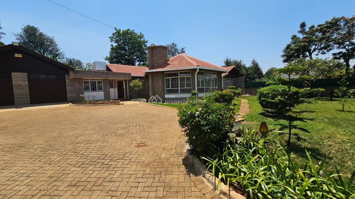 Spacious & Well-maintained 4-bedroom Bungalow in Loresho, Loresho, Loresho, Westlands, Nairobi, Terraced Bungalow for Rent
