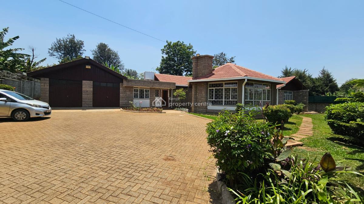 Spacious & Well-maintained 4-bedroom Bungalow in Loresho, Loresho, Loresho, Westlands, Nairobi, Terraced Bungalow for Rent