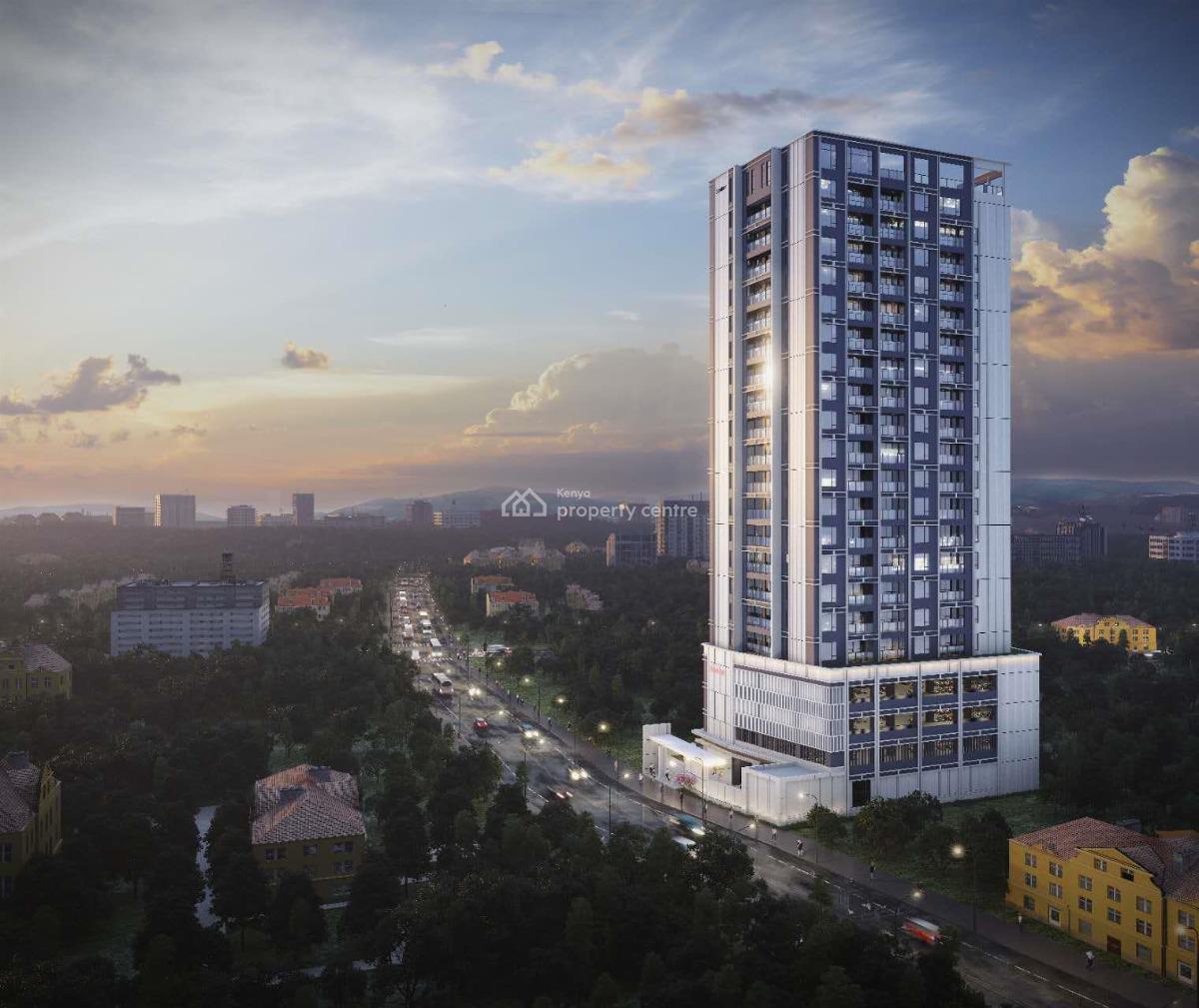 2 Bedroom Apartments in Riverside, Nairobi, Riverside, Westlands, Nairobi, Apartment for Sale