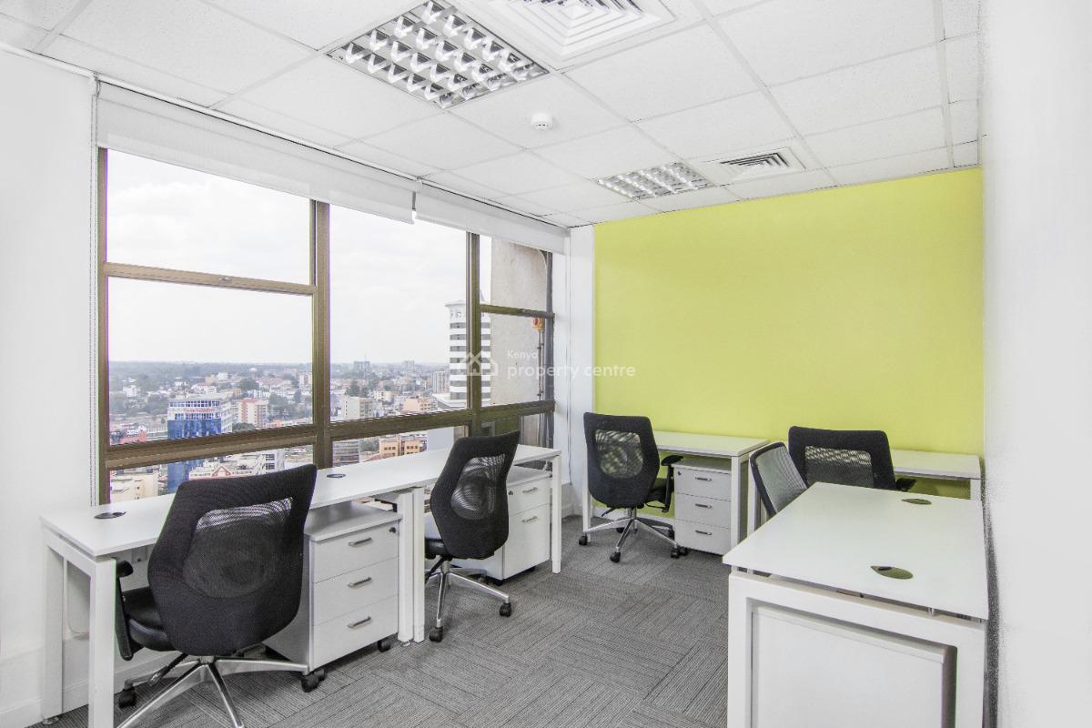 Private Office Space for 5 Persons in Regus Kenyatta Avenue, Icea Building,17th Floor, Kenyatta Avenue, P.o Box 15168-00400, Nairob, Runda, Westlands, Nairobi, Office Space for Rent