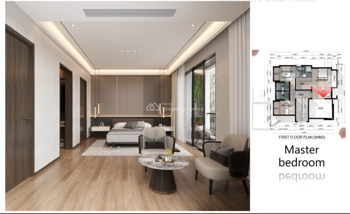 Luxury 5 Bedroom Maisoinettes with Excellent Amenities, Kamangu, Kikuyu, Kiambu, House for Sale