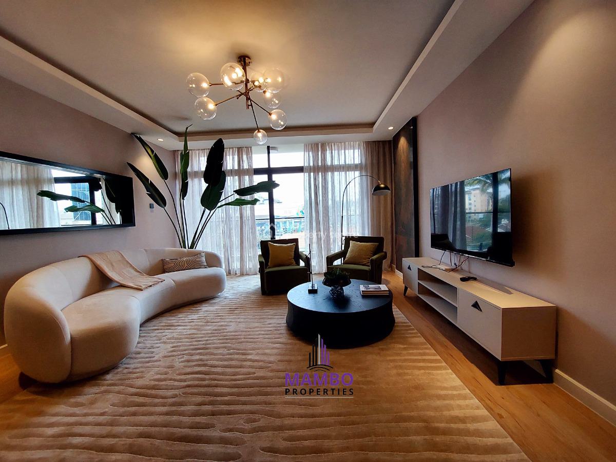 Modern 2 Bedroom Fully Furnished Apartment., Brookside Drive, Westlands, Nairobi, Apartment for Rent