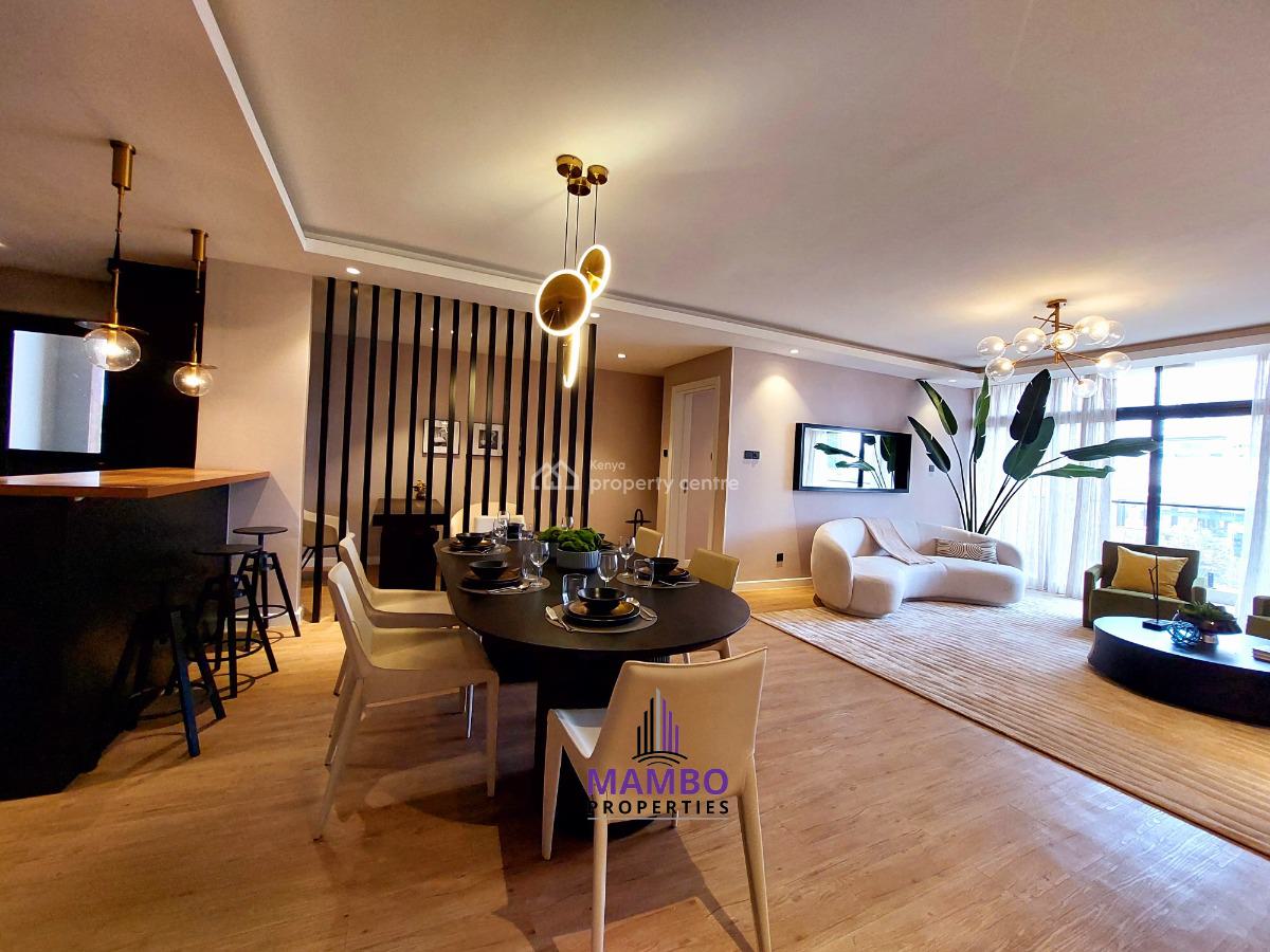 Modern 2 Bedroom Fully Furnished Apartment., Brookside Drive, Westlands, Nairobi, Apartment for Rent