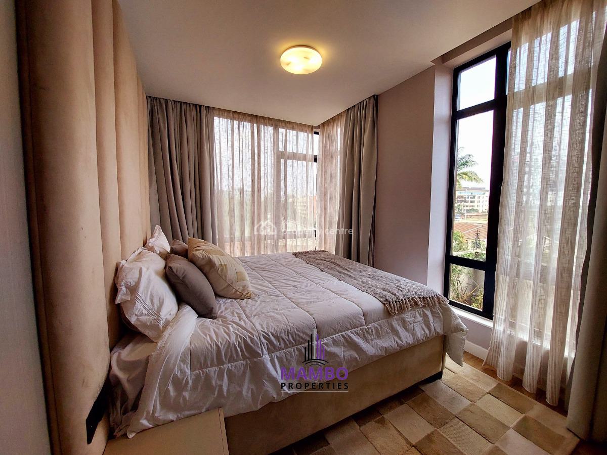 Modern 2 Bedroom Fully Furnished Apartment., Brookside Drive, Westlands, Nairobi, Apartment for Rent