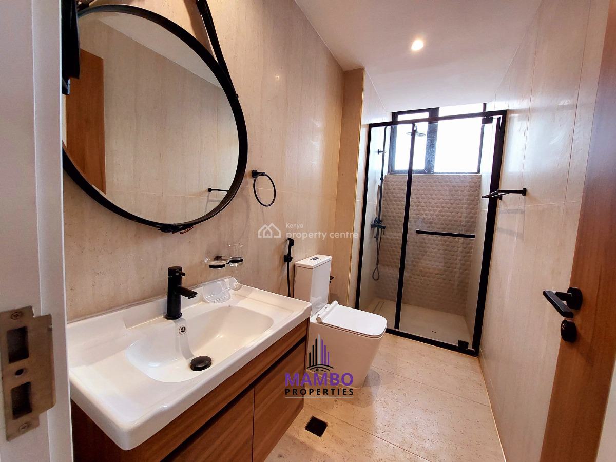Modern 2 Bedroom Fully Furnished Apartment., Brookside Drive, Westlands, Nairobi, Apartment for Rent