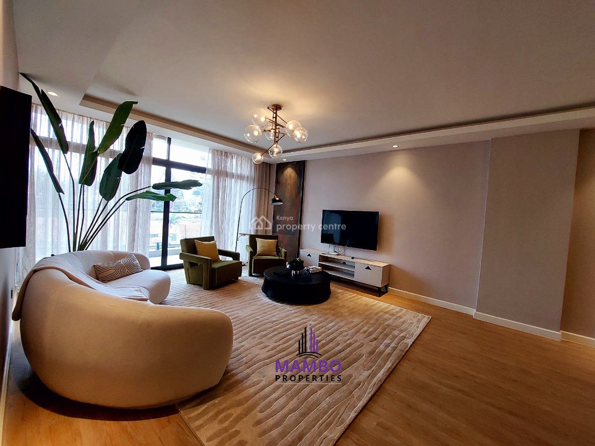 Modern 2 Bedroom Fully Furnished Apartment., Brookside Drive, Westlands, Nairobi, Apartment for Rent