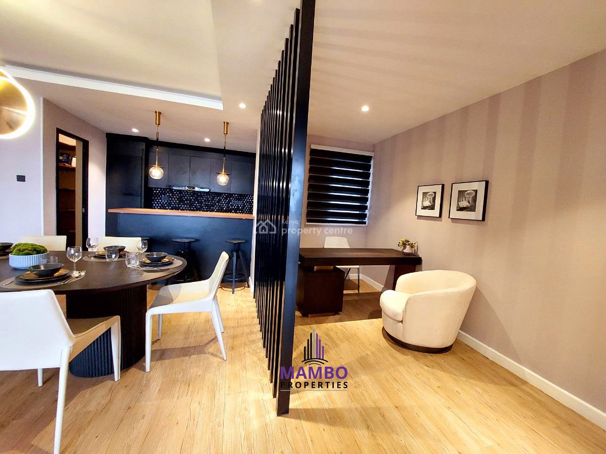 Modern 2 Bedroom Fully Furnished Apartment., Brookside Drive, Westlands, Nairobi, Apartment for Rent