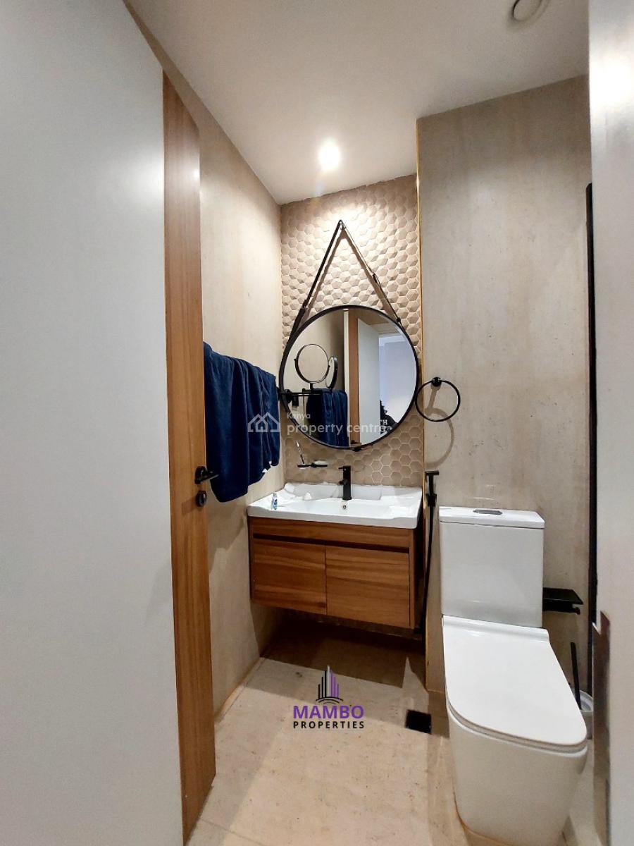 Modern 2 Bedroom Fully Furnished Apartment., Brookside Drive, Westlands, Nairobi, Apartment for Rent