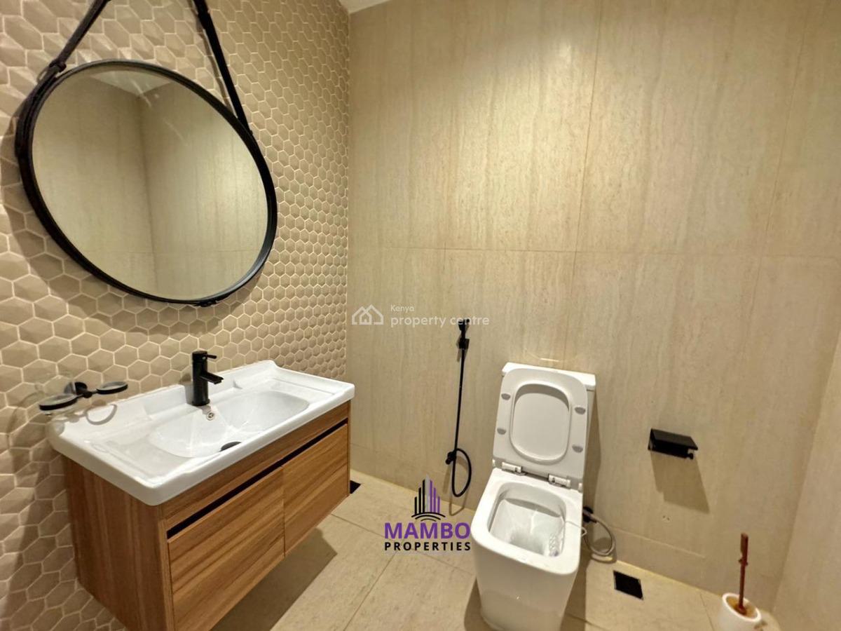 Modern 2 Bedroom Fully Furnished Apartment ., Brookside Drive., Westlands, Nairobi, Apartment for Rent