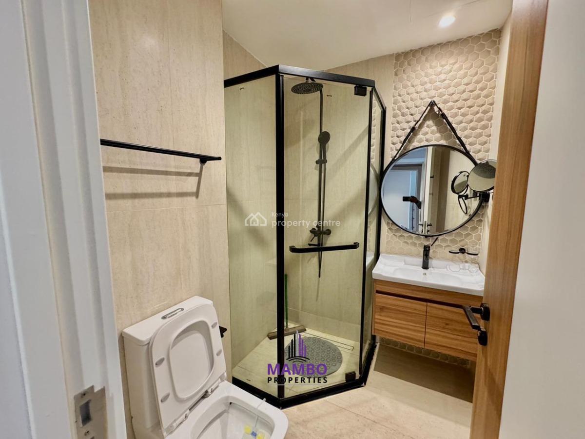 Modern 2 Bedroom Fully Furnished Apartment ., Brookside Drive., Westlands, Nairobi, Apartment for Rent