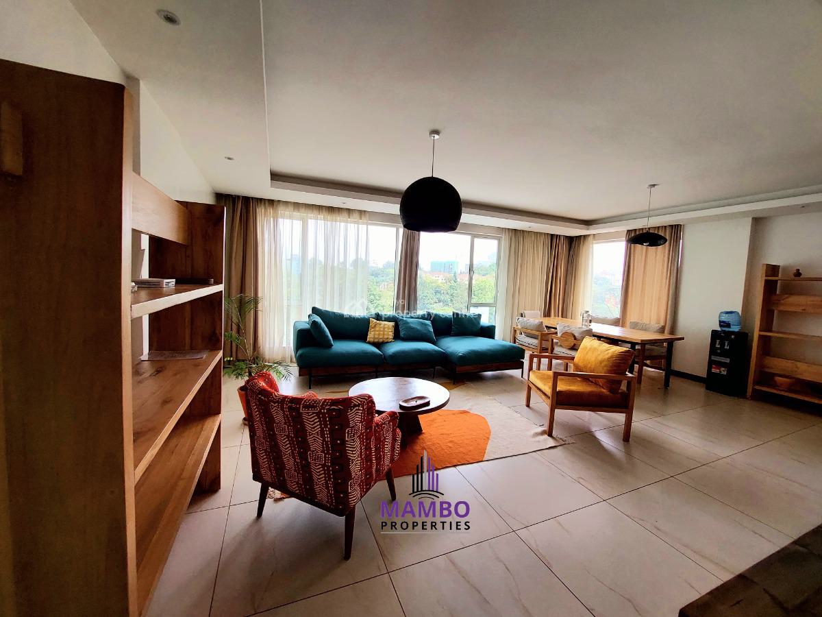 Modern 3 Bedroom Fully Furnished and Serviced Apartment., General Mathenge Rd., Westlands, Nairobi, Apartment for Rent