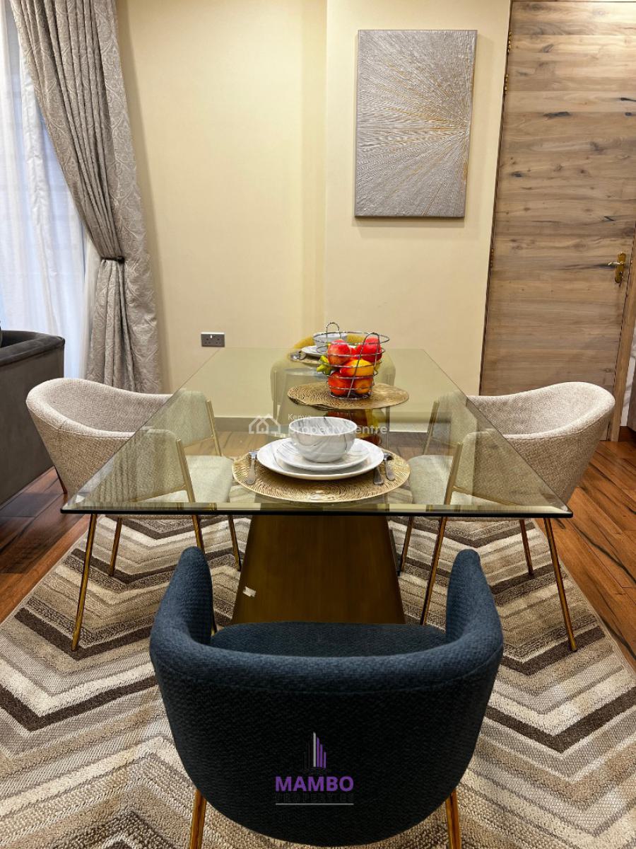 Modern 2 Bedroom Furnished and Serviced Apartment., Near Arboretum Forest., Kileleshwa, Nairobi, Apartment for Rent