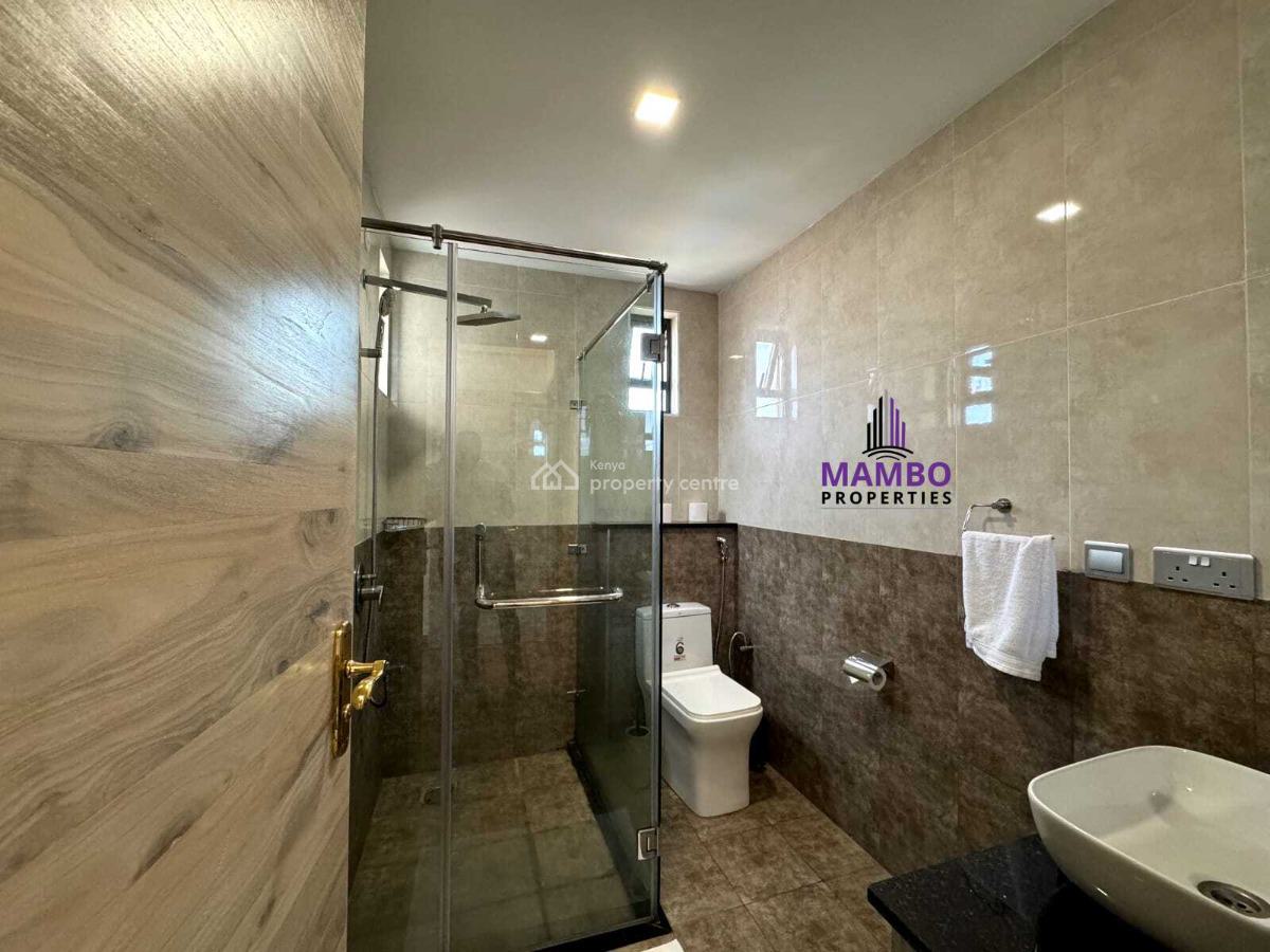 Modern 2 Bedroom Furnished and Serviced Apartment., Near Arboretum Forest., Kileleshwa, Nairobi, Apartment for Rent
