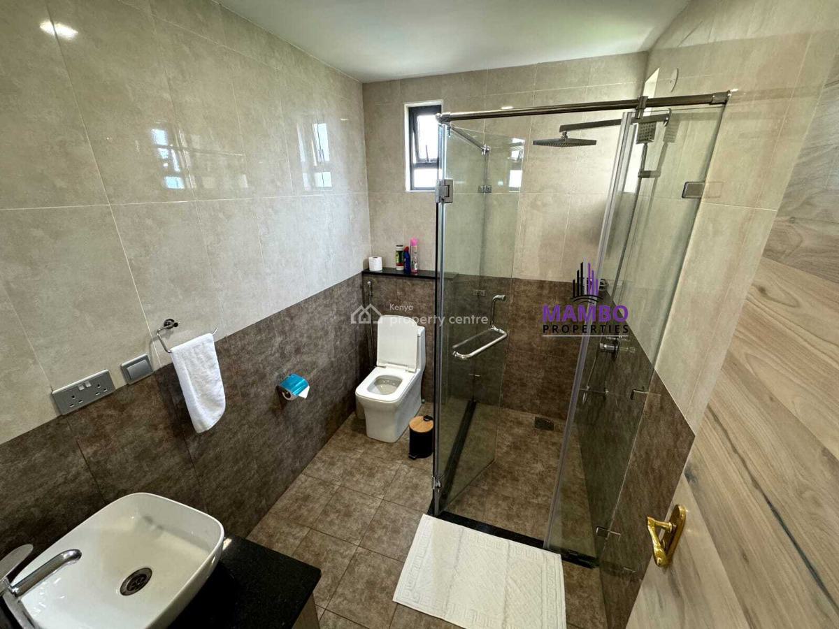 Modern 2 Bedroom Furnished and Serviced Apartment., Near Arboretum Forest., Kileleshwa, Nairobi, Apartment for Rent