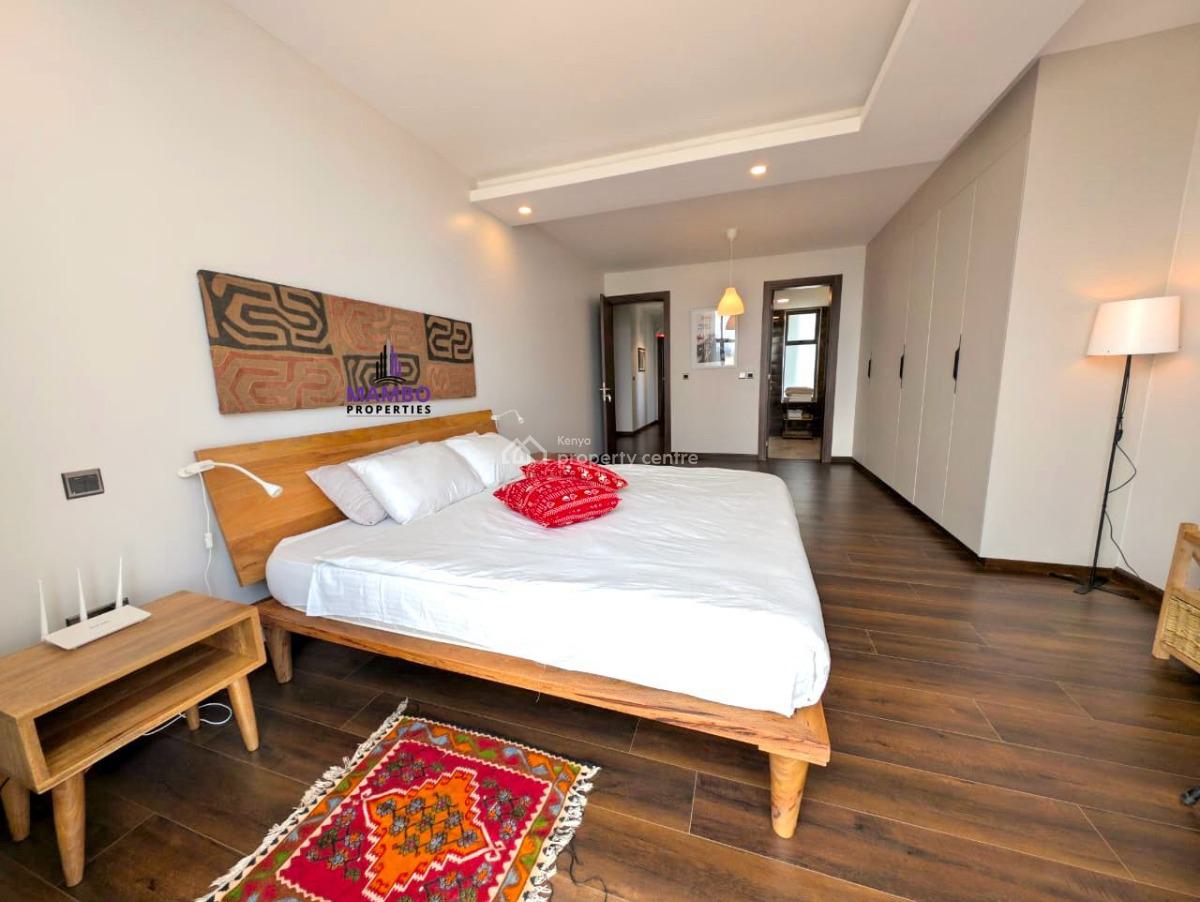 Modern 3 Bedroom Fully Furnished and Serviced Apartment., Brookside Drive., Westlands, Nairobi, Apartment for Rent