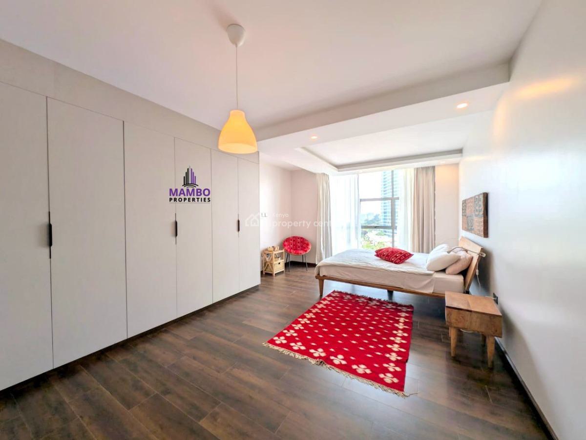 Modern 3 Bedroom Fully Furnished and Serviced Apartment., Brookside Drive., Westlands, Nairobi, Apartment for Rent