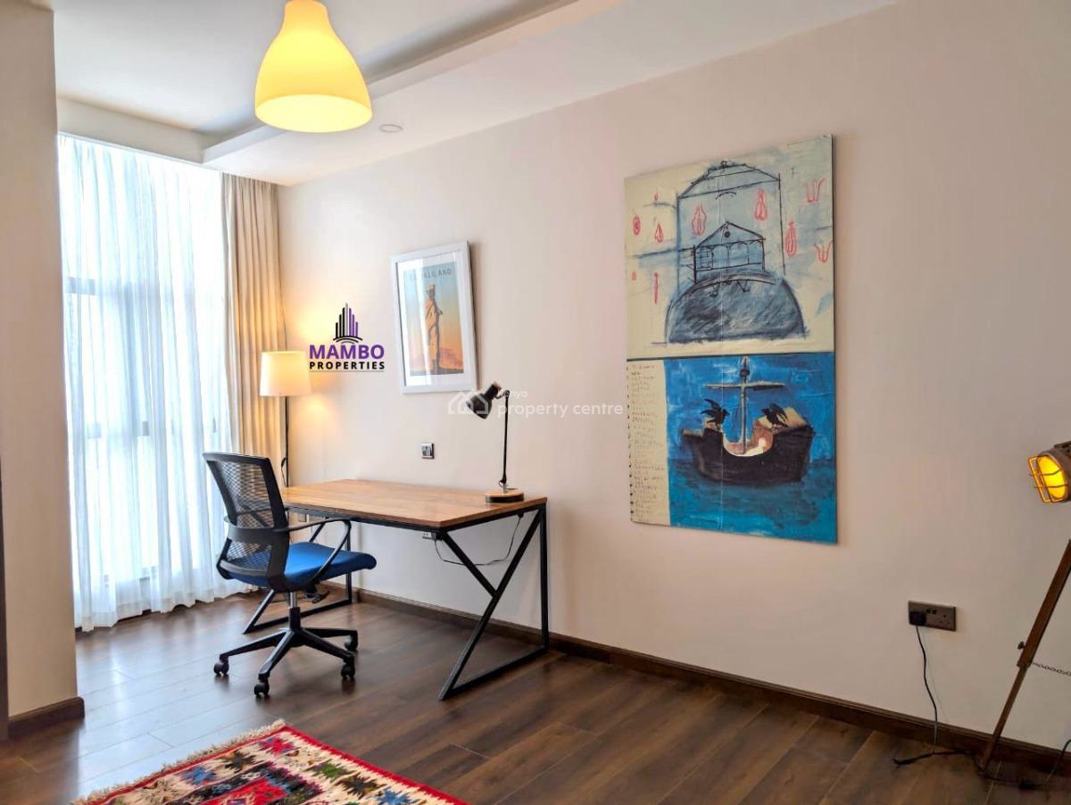 Modern 3 Bedroom Fully Furnished and Serviced Apartment., Brookside Drive., Westlands, Nairobi, Apartment for Rent