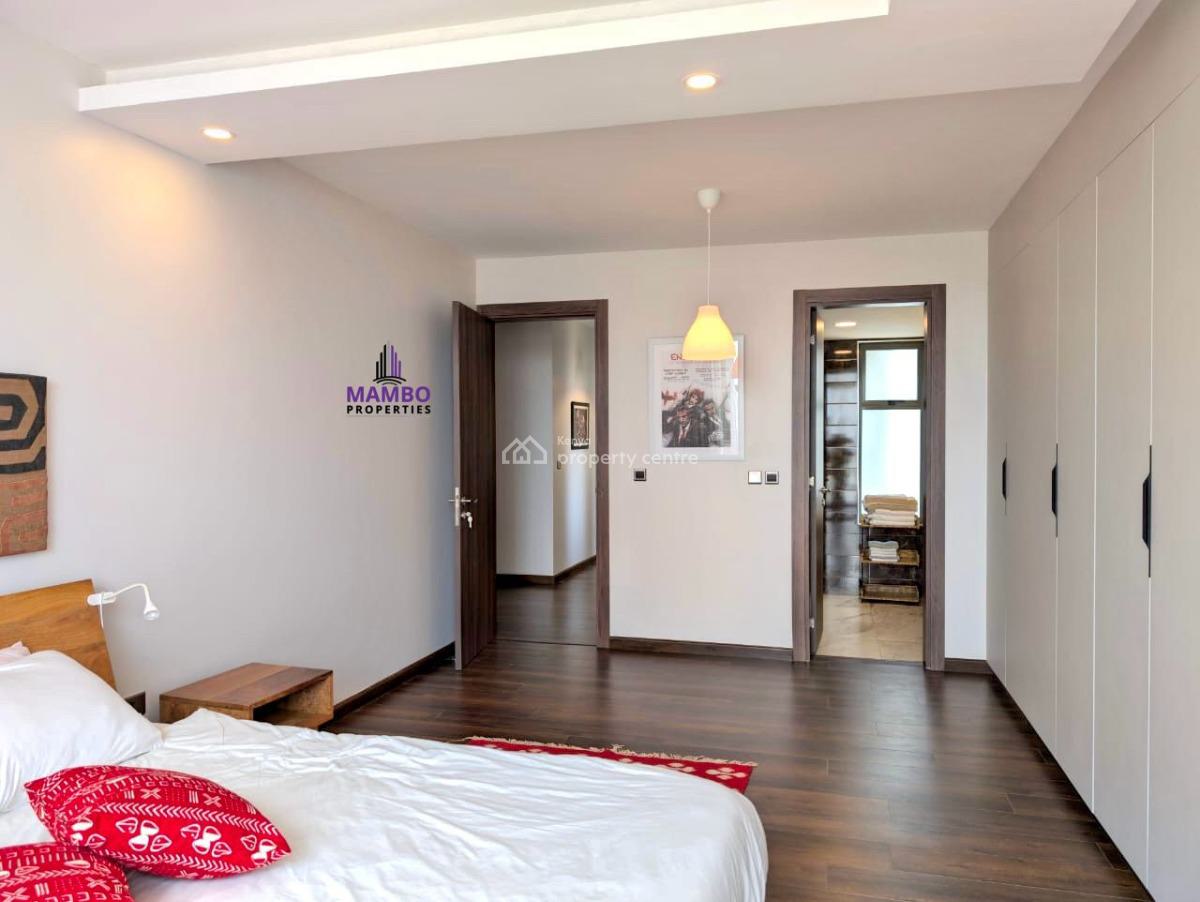 Modern 3 Bedroom Fully Furnished and Serviced Apartment., Brookside Drive., Westlands, Nairobi, Apartment for Rent