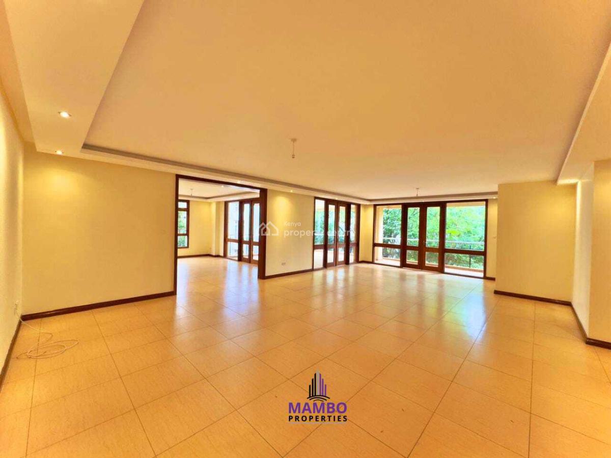 Elegant and Spacious 4 Bedroom Apartment with Dsq., Riverside Drive., Westlands, Nairobi, Apartment for Rent