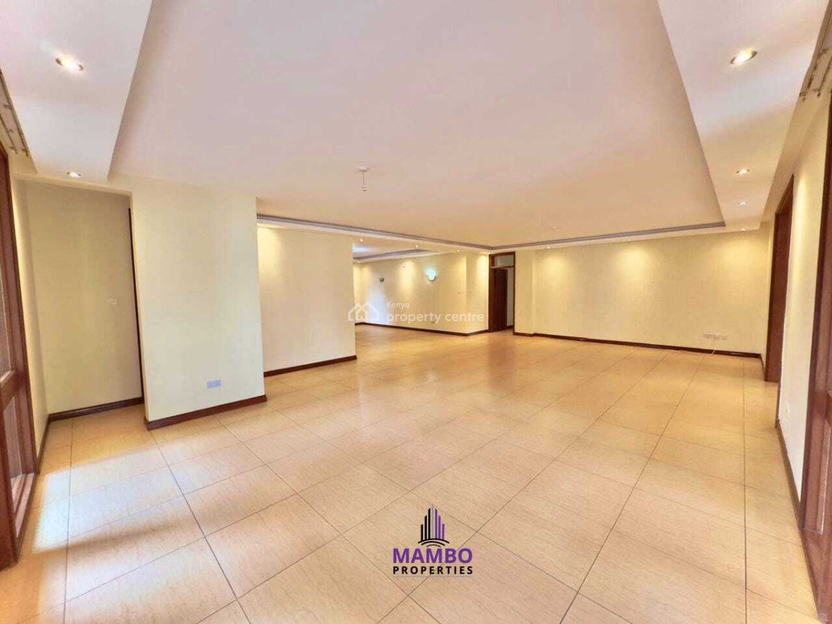 Elegant and Spacious 4 Bedroom Apartment with Dsq., Riverside Drive., Westlands, Nairobi, Apartment for Rent