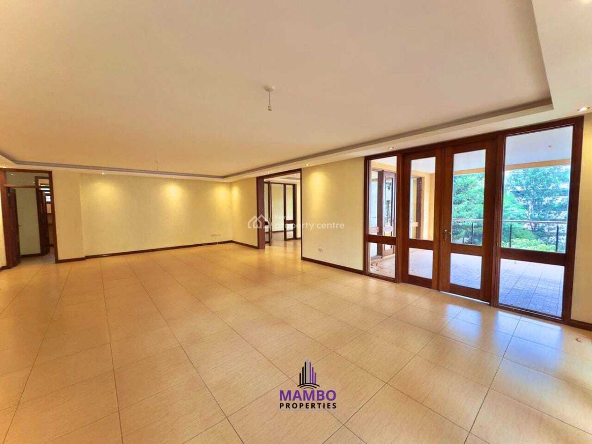 Elegant and Spacious 4 Bedroom Apartment with Dsq., Riverside Drive., Westlands, Nairobi, Apartment for Rent