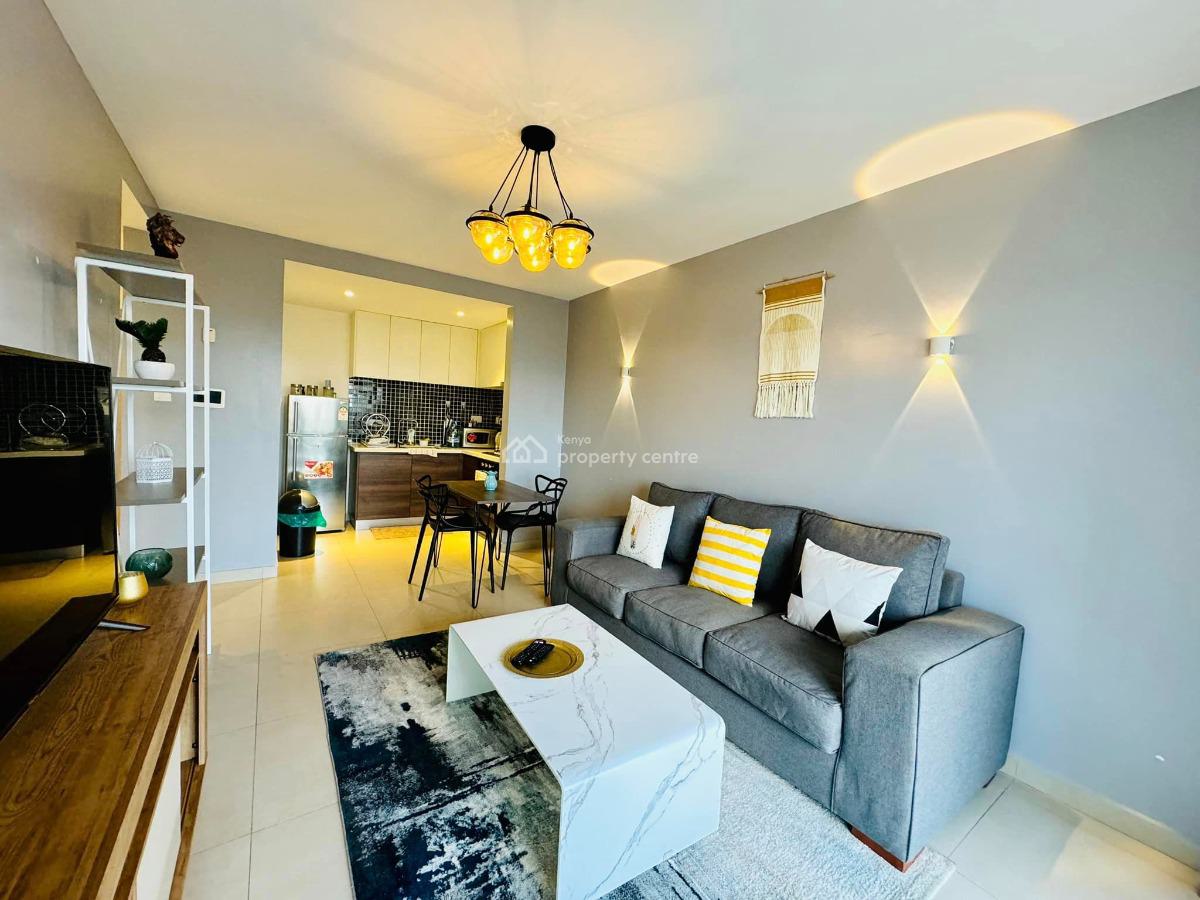 Modern 1 Bedroom Furnished Apartment with Excellent Amenities., Mbaazi Avenue, Lavington, Nairobi, Apartment for Rent