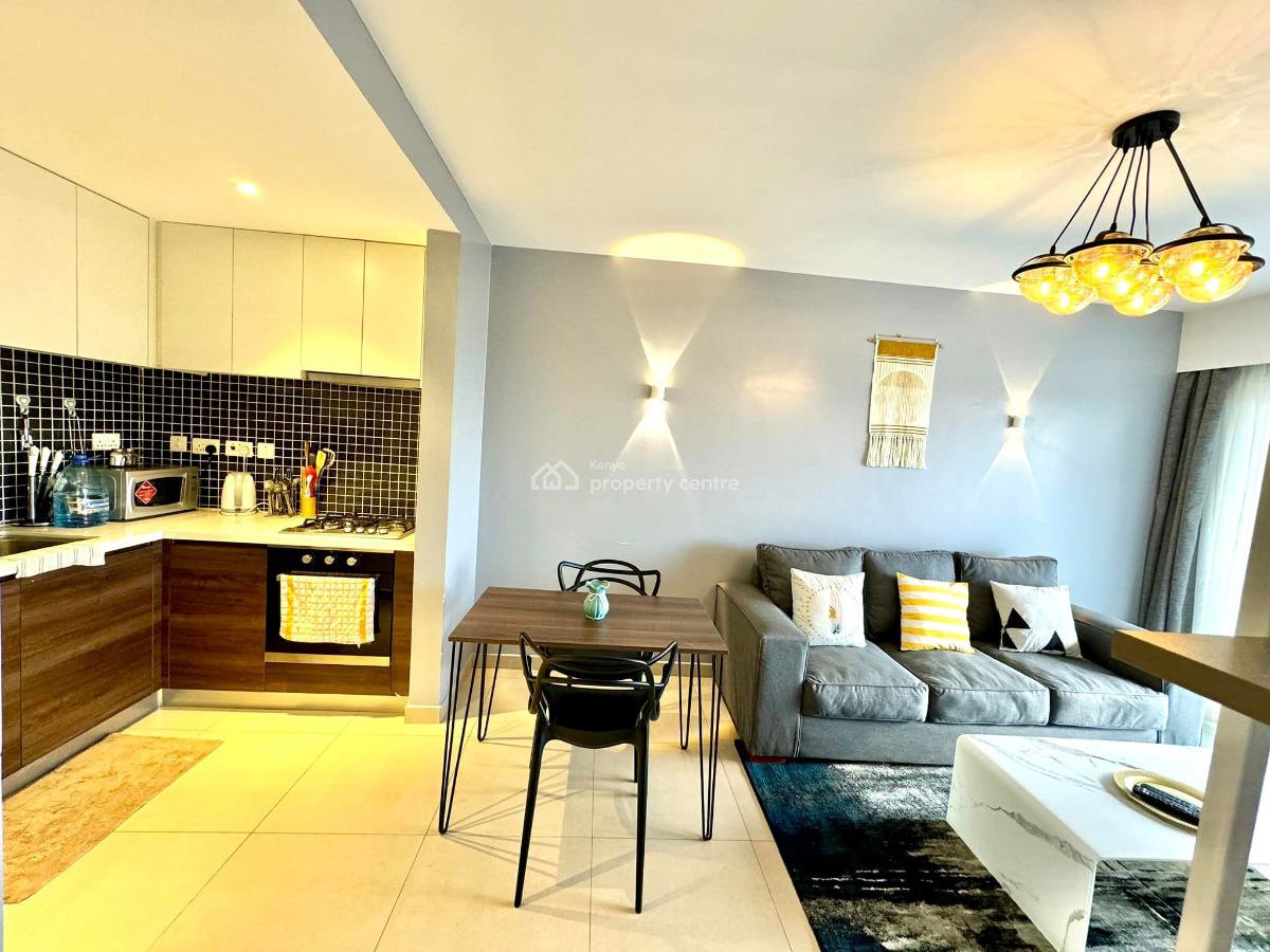 Modern 1 Bedroom Furnished Apartment with Excellent Amenities., Mbaazi Avenue, Lavington, Nairobi, Apartment for Rent