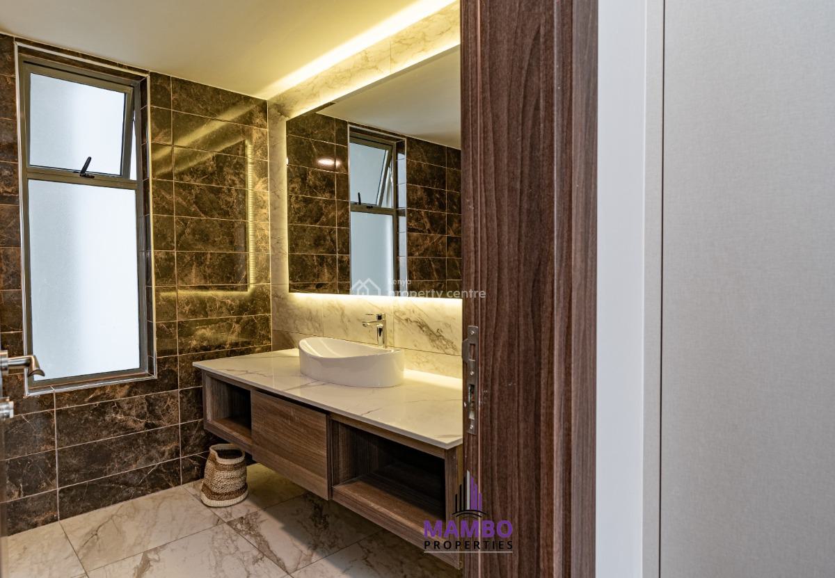 Modern 3 Bedroom Fully Furnished and Serviced Apartment., Brookside Drive, Westlands, Nairobi, Apartment for Rent