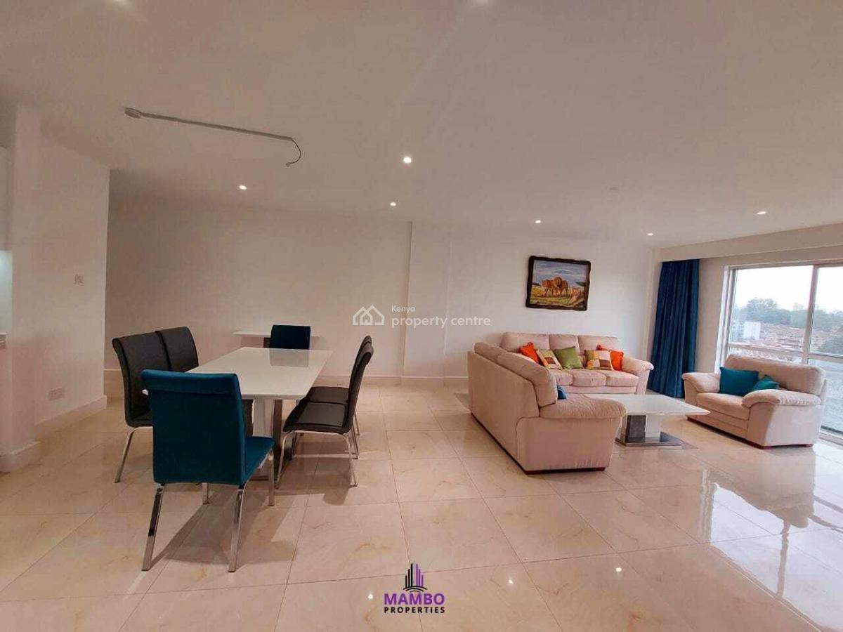 Modern 2 Bedroom Furnished Apartment, Rhapta Rd, Westlands, Nairobi, Apartment for Rent