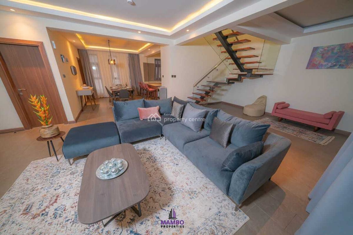 Luxury 3 Bedroom Furnished Duplex Apartment., Lower Kabete Rd, Spring Valley, Nairobi, Apartment for Rent