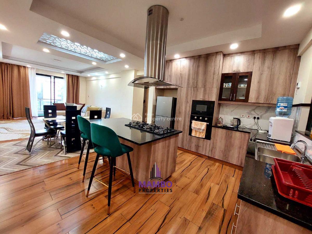 Modern 2 Bedroom Furnished and Serviced Apartment ., Near Arboretum Forest., Kileleshwa, Nairobi, Apartment for Rent