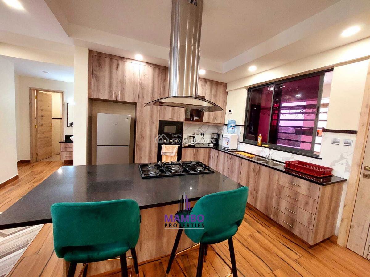 Modern 2 Bedroom Furnished and Serviced Apartment ., Near Arboretum Forest., Kileleshwa, Nairobi, Apartment for Rent