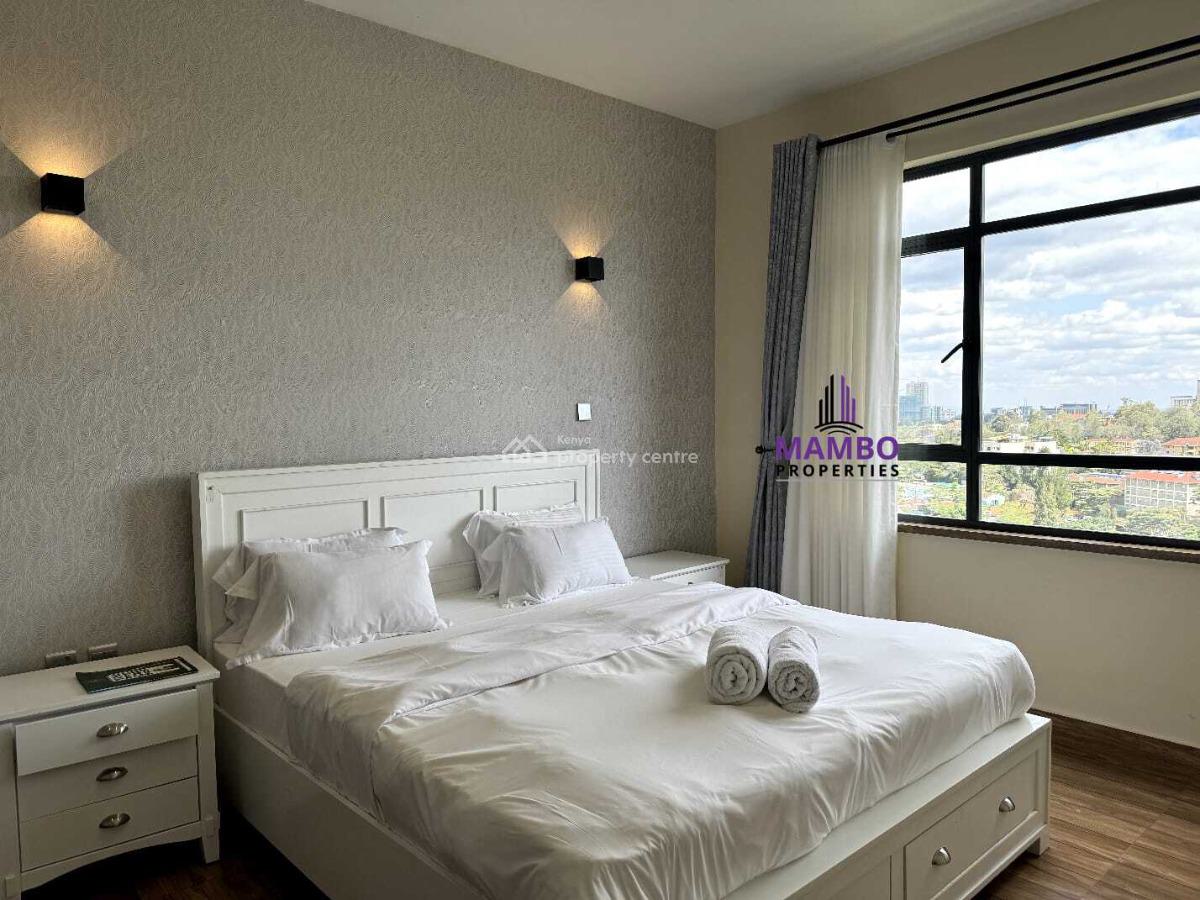 Modern 2 Bedroom Furnished and Serviced Apartment ., Near Arboretum Forest., Kileleshwa, Nairobi, Apartment for Rent