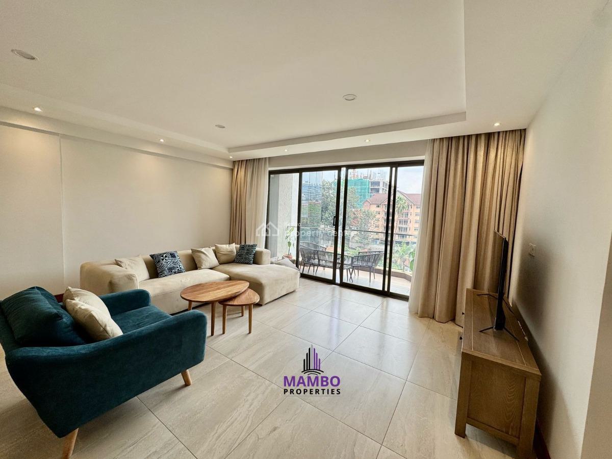 Newly Built 2 Bedroom Furnished Apartment with Beautiful Facilities., Rhapta Rd., Westlands, Nairobi, Apartment for Rent
