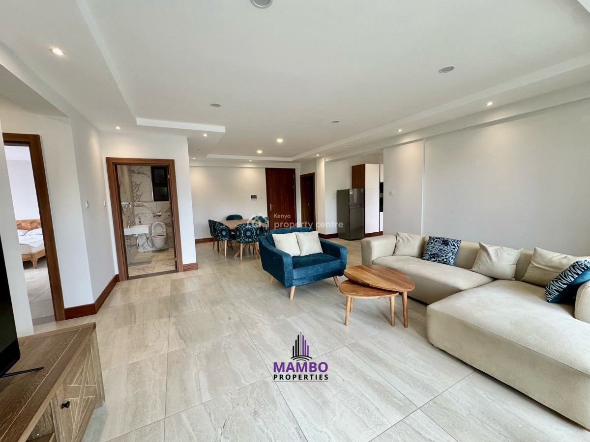 Newly Built 2 Bedroom Furnished Apartment with Beautiful Facilities., Rhapta Rd., Westlands, Nairobi, Apartment for Rent