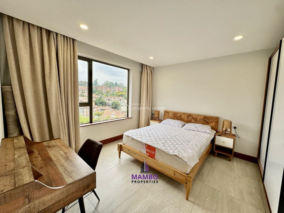 Newly Built 2 Bedroom Furnished Apartment with Beautiful Facilities., Rhapta Rd., Westlands, Nairobi, Apartment for Rent