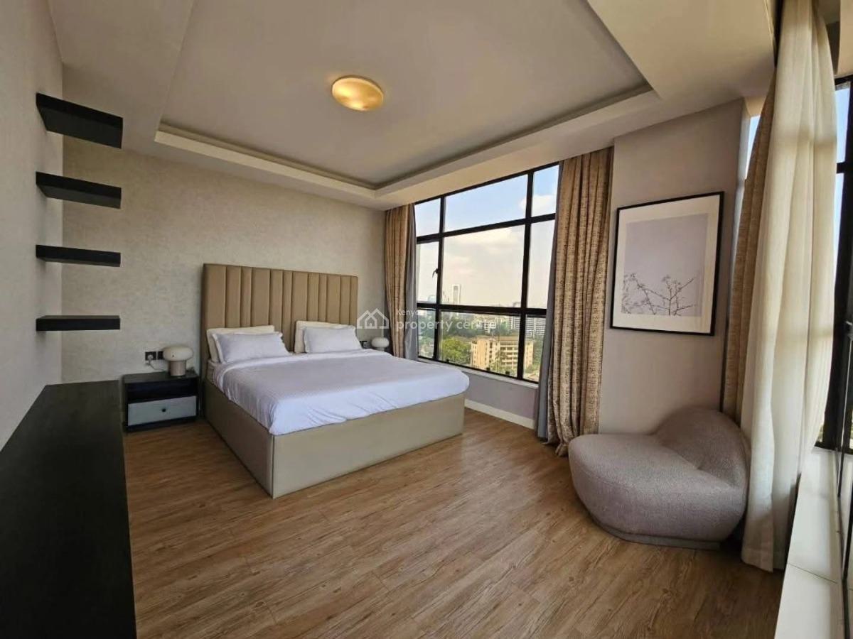 Exquisite Fully Furnished 3 Bedroom + Dsq Penthouse, Westlands, Westlands, Nairobi, Apartment for Rent