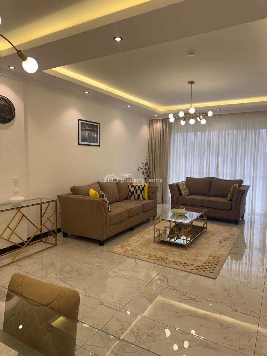 Furnished 2 Bedroom Apartment with Dsq in Brookside, Westland, Brookside, Westlands, Nairobi, Apartment for Rent